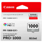 Canon PFI-1000 GY Gris Photo - Cartouche d'encre Canon d'origine (0552C001AA)