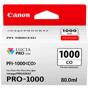 Canon PFI-1000 CO optimisation de chrominance - Cartouche d'encre Canon d'origine (0556C001AA)