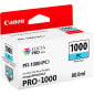 Canon PFI-1000PC cyan photo - Cartouche d'encre Canon d'origine (0550C001AA)