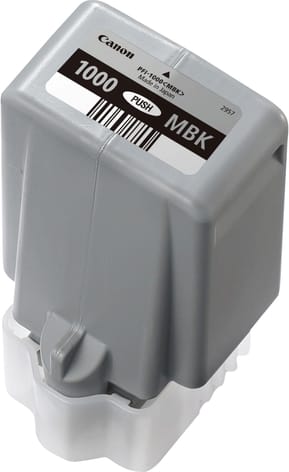 Canon PFI-1000MBK Noire mate - Cartouche d'encre Canon d'origine (0545C001AA) — image 3