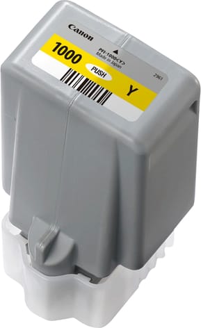 Canon PFI-1000Y Jaune - Cartouche d'encre Canon d'origine (0549C001AA) — image 3