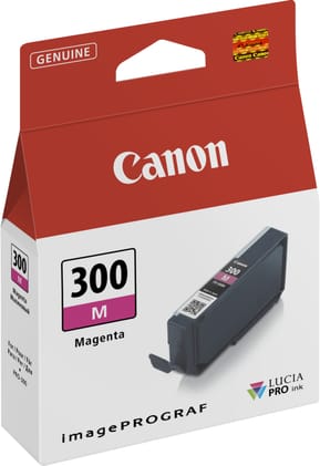 Canon PFI-300M Magenta - Cartouche d'encre Canon d'origine (4195C001AA)