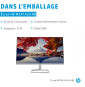 Écran 23,8" Full HD HP M24f (2D9K0AS)