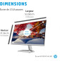 Écran 23,8" Full HD HP M24f (2D9K0AS)