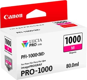 Canon PFI-1000M Magenta - Cartouche d'encre Canon d'origine (0548C001AA) — image 2
