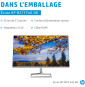 Écran 27" Full HD HP M27f (2G3D3AS)
