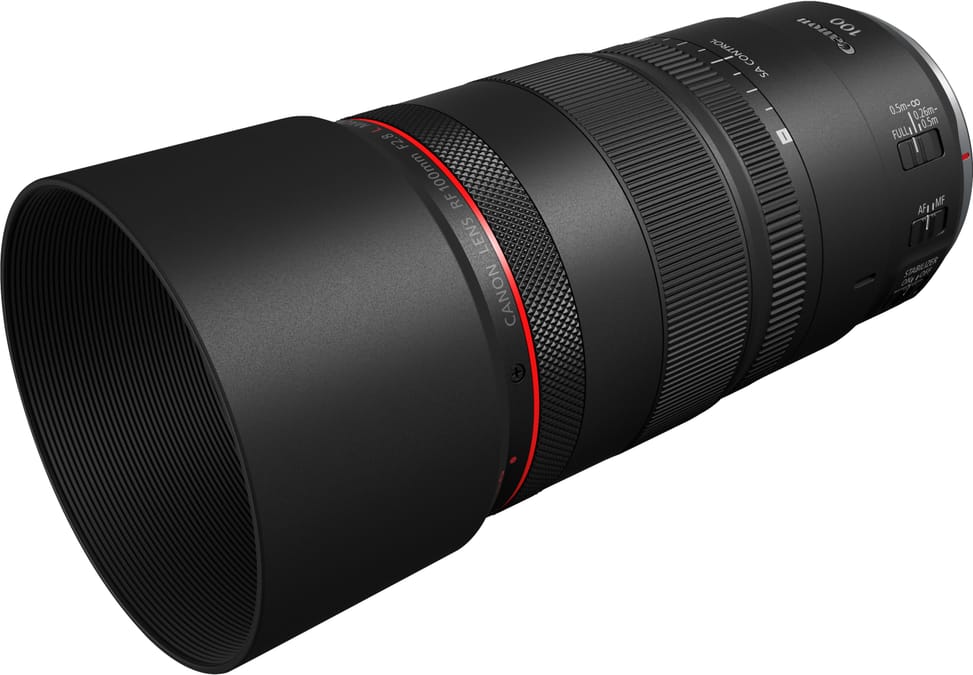 Objectif Canon RF 100mm F2.8L IS macro USM (4514C005AA)