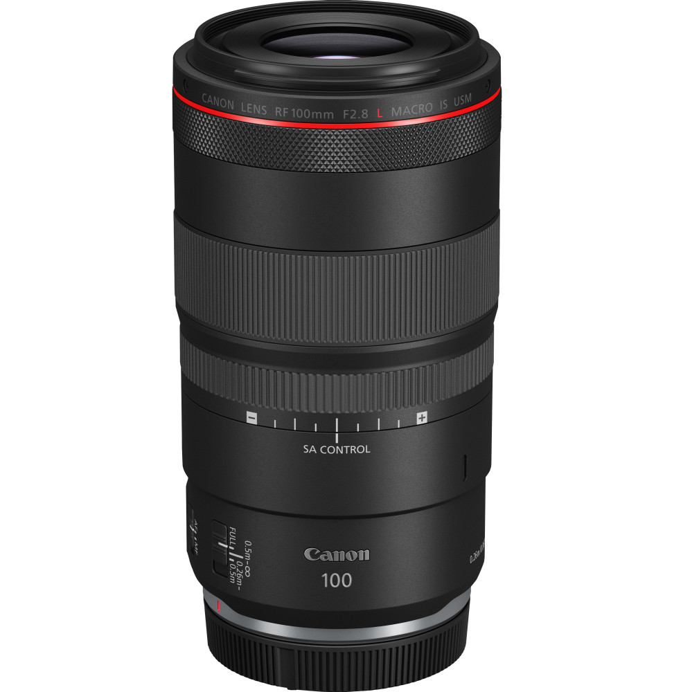 Objectif Canon RF 100mm F2.8L IS macro USM (4514C005AA)