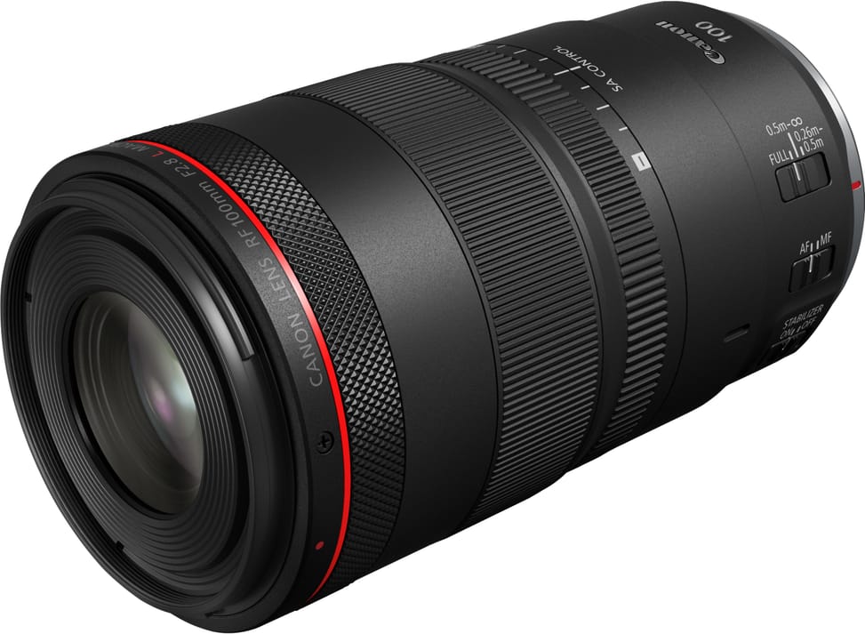 Objectif Canon RF 100mm F2.8L IS macro USM (4514C005AA)