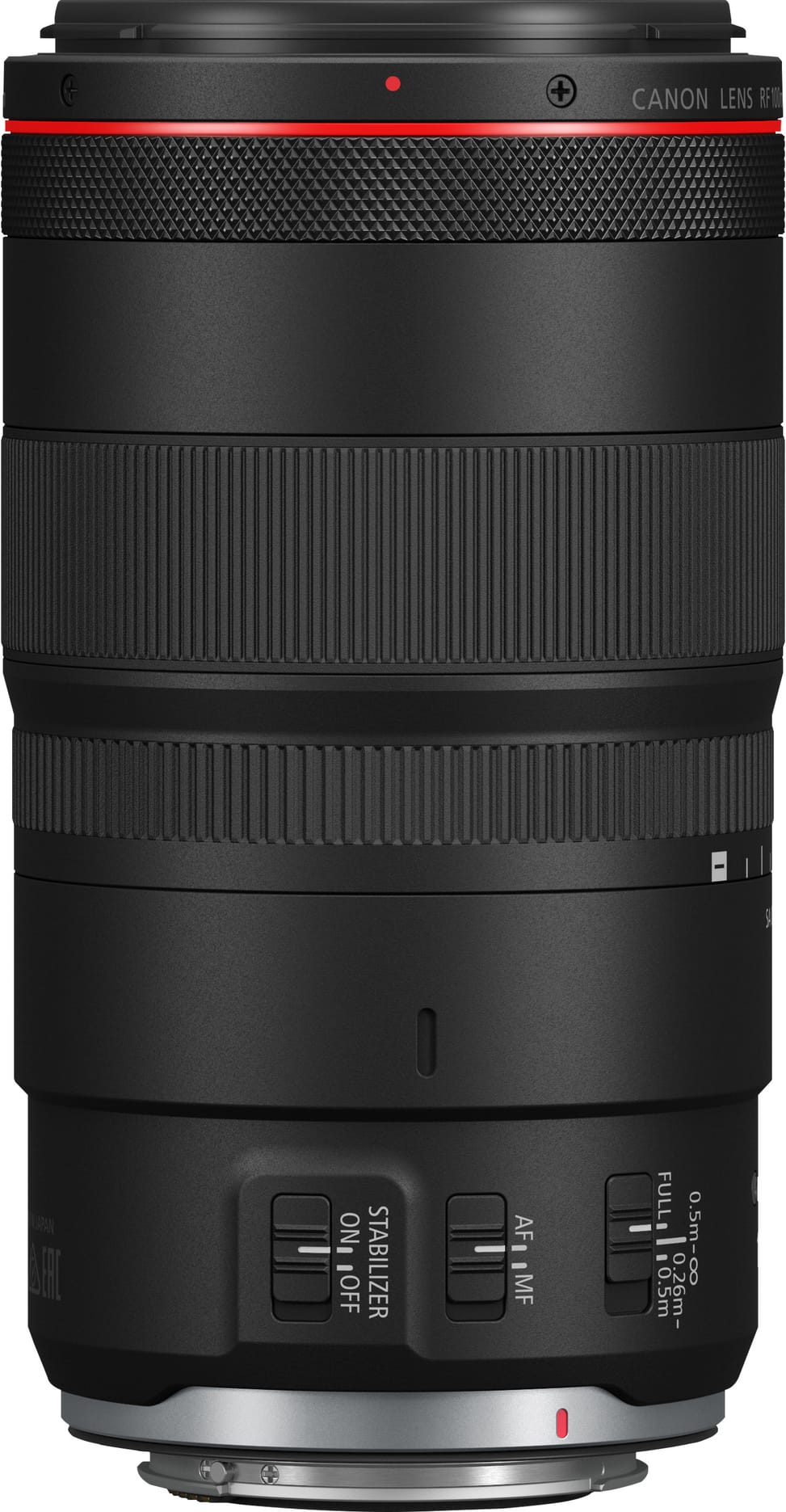 Objectif Canon RF 100mm F2.8L IS macro USM (4514C005AA)