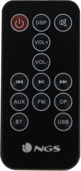 NGS TOWER SPEAKER- REMOTE C.- BT/USB/OPTICAL/STEREO OUTPUT 50W (SKYCHARM)
