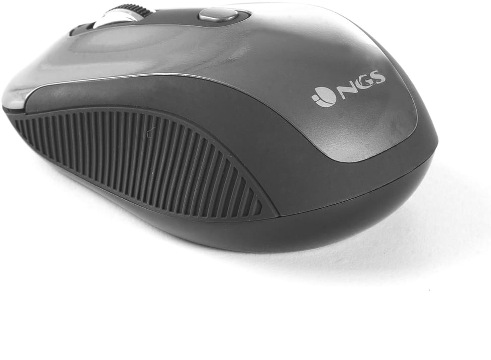 NGS 2.4GhZ WIRELESS OPTICAL MOUSE NANO RECEIVER- 800/1600 DPI (HAZE)