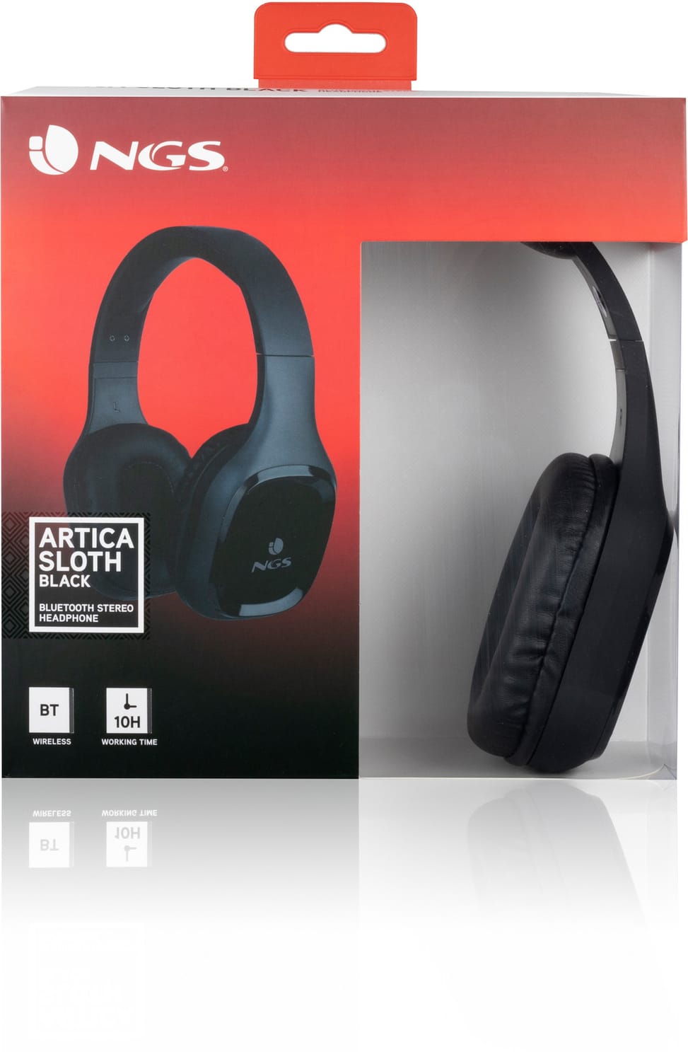 Casque NGS Artica Sloth Black avec technologie 5.0 bluetooth (ARTICASLOTHBLACK)