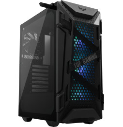 Boîtier PC Asus TUF Gaming GT301 panneau lateral en verre trempe (90DC0040-B49000)