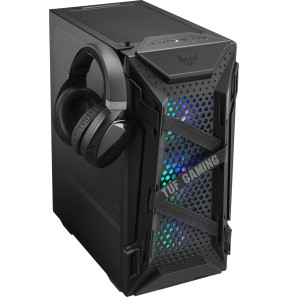 Boîtier PC Asus TUF Gaming GT301 panneau lateral en verre trempe (90DC0040-B49000)