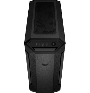 Boîtier PC ASUS TUF Gaming GT501 au format EATX avec panneau avant en métal panneau latéral en verre trempé  (90DC0012-B49000)