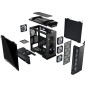 Boîtier PC ASUS TUF Gaming GT501 au format EATX avec panneau avant en métal panneau latéral en verre trempé  (90DC0012-B49000)