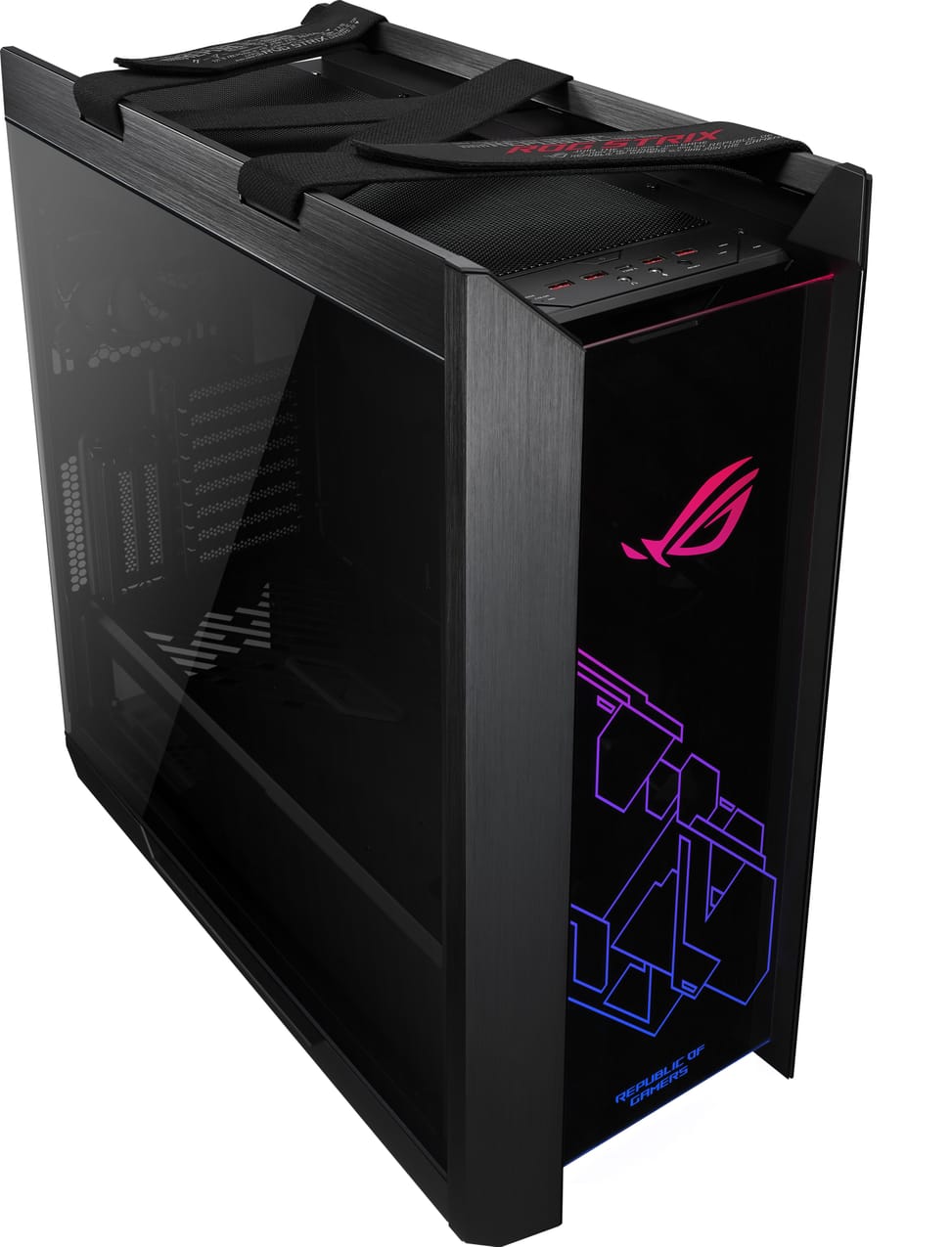 Boîtier PC ASUS ROG STRIX HELIOS GX601 au format ATX EATX avec verre trempé (90DC0020-B39000)