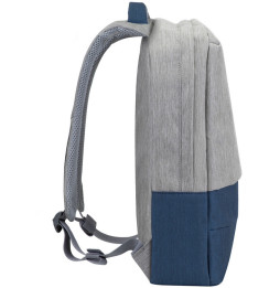 Sac à dos Rivacase Prater RIVA 7562 Gris bleu pour ordinateurs portables 15.6'' (RIVA 7562)