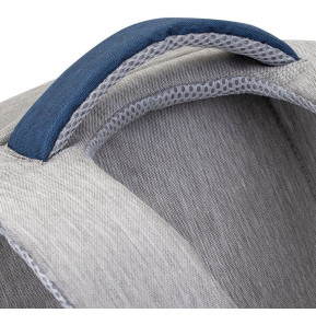 Sac à dos Rivacase Prater RIVA 7562 Gris bleu pour ordinateurs portables 15.6'' (RIVA 7562)