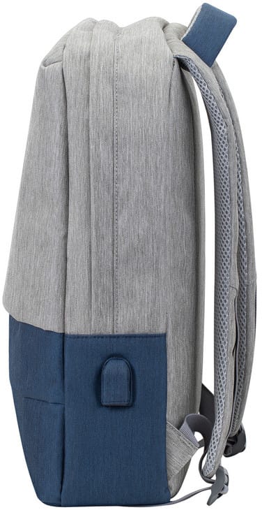 Sac à dos Rivacase Prater RIVA 7562 Gris bleu pour ordinateurs portables 15.6'' (RIVA 7562)