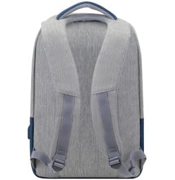 Sac à dos Rivacase Prater RIVA 7562 Gris bleu pour ordinateurs portables 15.6'' (RIVA 7562)