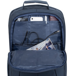 Sac à dos Rivacase Tegel 8460 Bleu foncé pour ordinateurs portables 17.3" (8460 Dark blue)