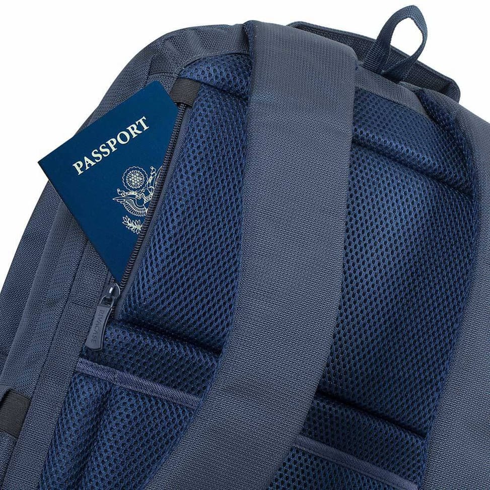 Sac à dos Rivacase Tegel 8460 Bleu foncé pour ordinateurs portables 17.3" (8460 Dark blue)