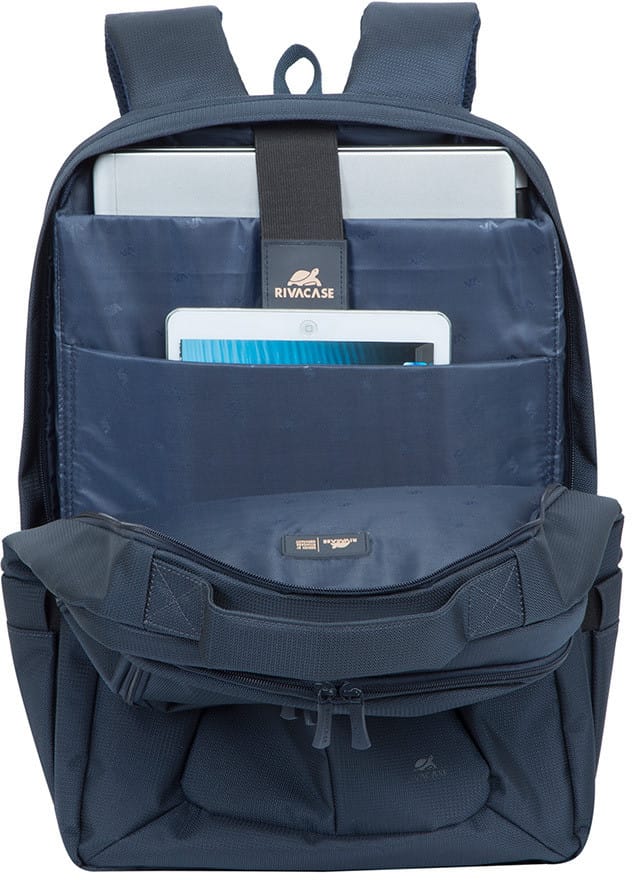 Sac à dos Rivacase Tegel 8460 Bleu foncé pour ordinateurs portables 17.3" (8460 Dark blue)