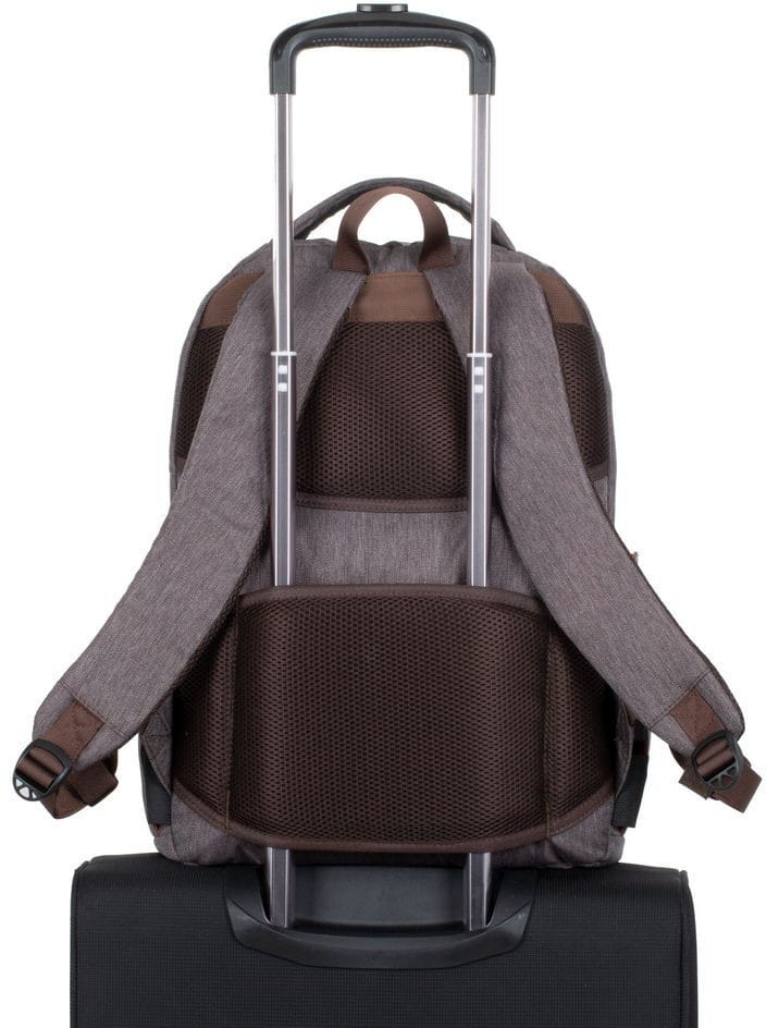Sac à dos Rivacase Galapagos 7761 moka pour ordinateurs portables 15.6" (7761 moka)