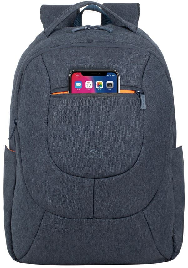 Sac à dos Rivacase Galapagos 7761 gris foncé pour ordinateurs portables 15.6" (7761 Dark grey)