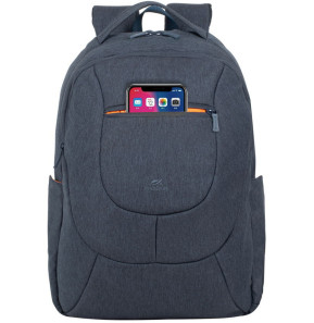 Sac à dos Rivacase Galapagos 7761 gris foncé pour ordinateurs portables 15.6" (7761 Dark grey)