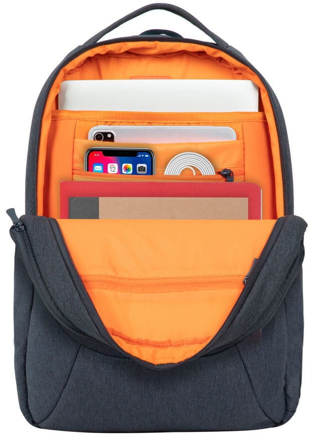 Sac à dos Rivacase Galapagos 7761 gris foncé pour ordinateurs portables 15.6" (7761 Dark grey)