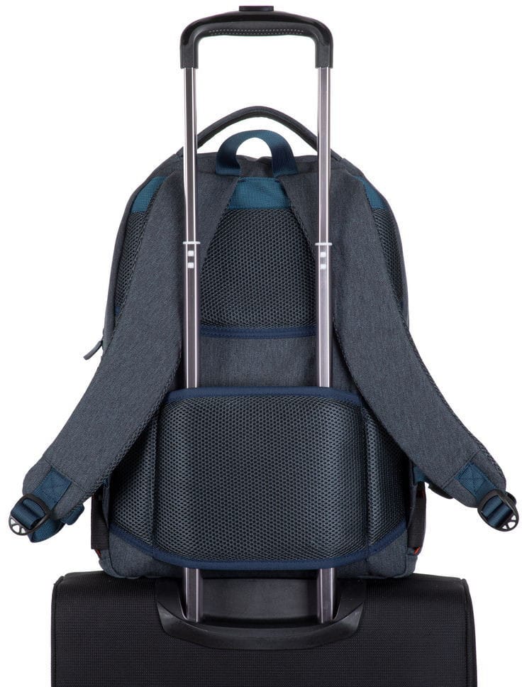 Sac à dos Rivacase Galapagos 7761 gris foncé pour ordinateurs portables 15.6" (7761 Dark grey)
