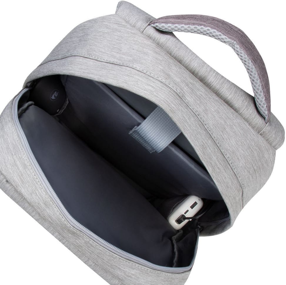 Sac à dos Rivacase Prater 7562 gris moka pour ordinateurs portables 15.6" (7562 grey/mocha)