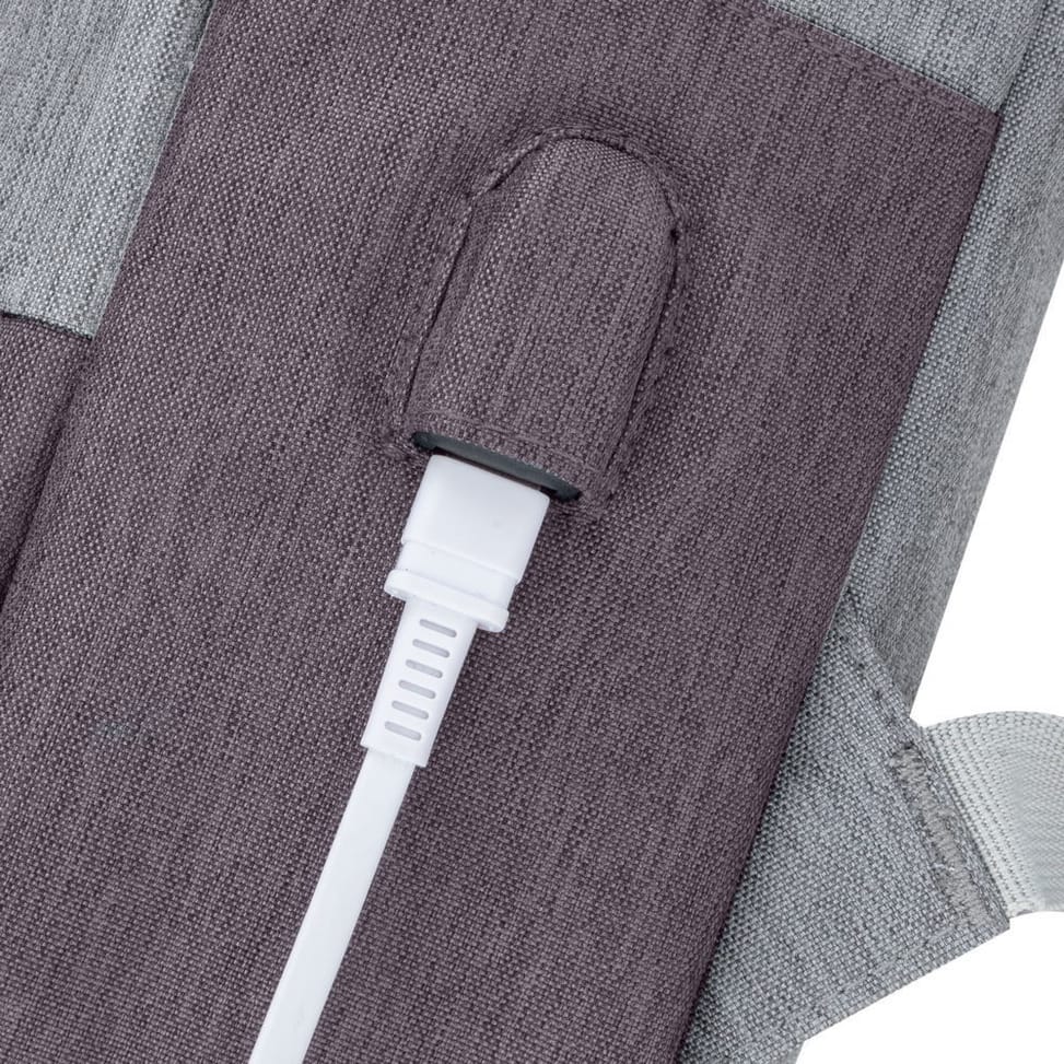 Sac à dos Rivacase Prater 7562 gris moka pour ordinateurs portables 15.6" (7562 grey/mocha)