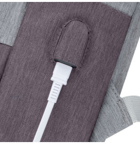 Sac à dos Rivacase Prater 7562 gris moka pour ordinateurs portables 15.6" (7562 grey/mocha)