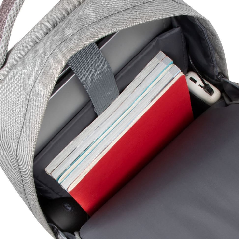 Sac à dos Rivacase Prater 7562 gris moka pour ordinateurs portables 15.6" (7562 grey/mocha)