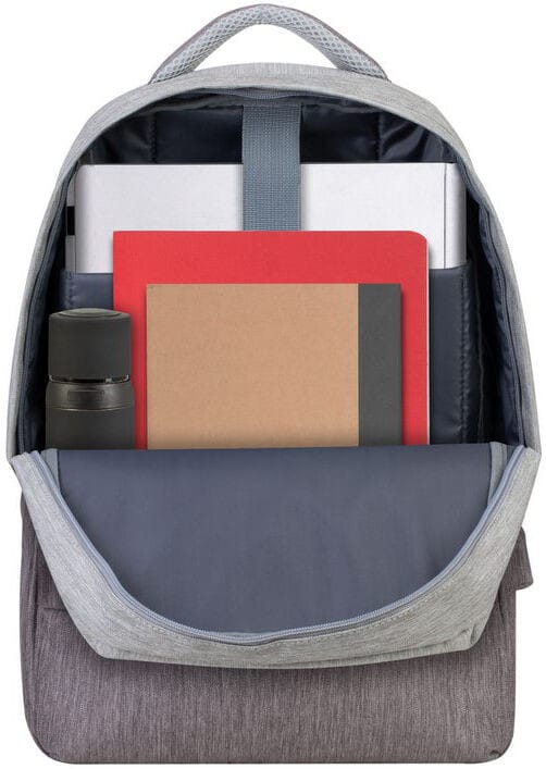 Sac à dos Rivacase Prater 7562 gris moka pour ordinateurs portables 15.6" (7562 grey/mocha)