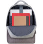 Sac à dos Rivacase Prater 7562 gris moka pour ordinateurs portables 15.6" (7562 grey/mocha)