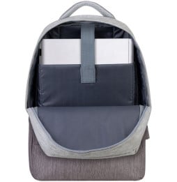 Sac à dos Rivacase Prater 7562 gris moka pour ordinateurs portables 15.6" (7562 grey/mocha)