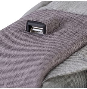 Sac à dos Rivacase Prater 7562 gris moka pour ordinateurs portables 15.6" (7562 grey/mocha)