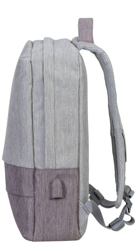 Sac à dos Rivacase Prater 7562 gris moka pour ordinateurs portables 15.6" (7562 grey/mocha)