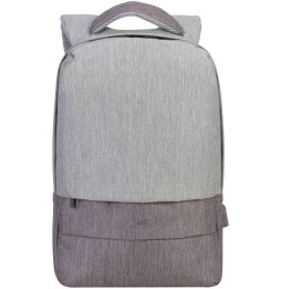 Sac à dos Rivacase Prater 7562 gris moka pour ordinateurs portables 15.6" (7562 grey/mocha)