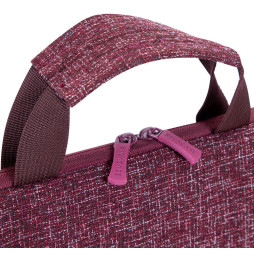 Housse avec poignées Rivacase Anvik 7913 rouge bourgogne pour MacBook Pro 14 et ordinateurs portables 13.3" (7913 burgundy red)