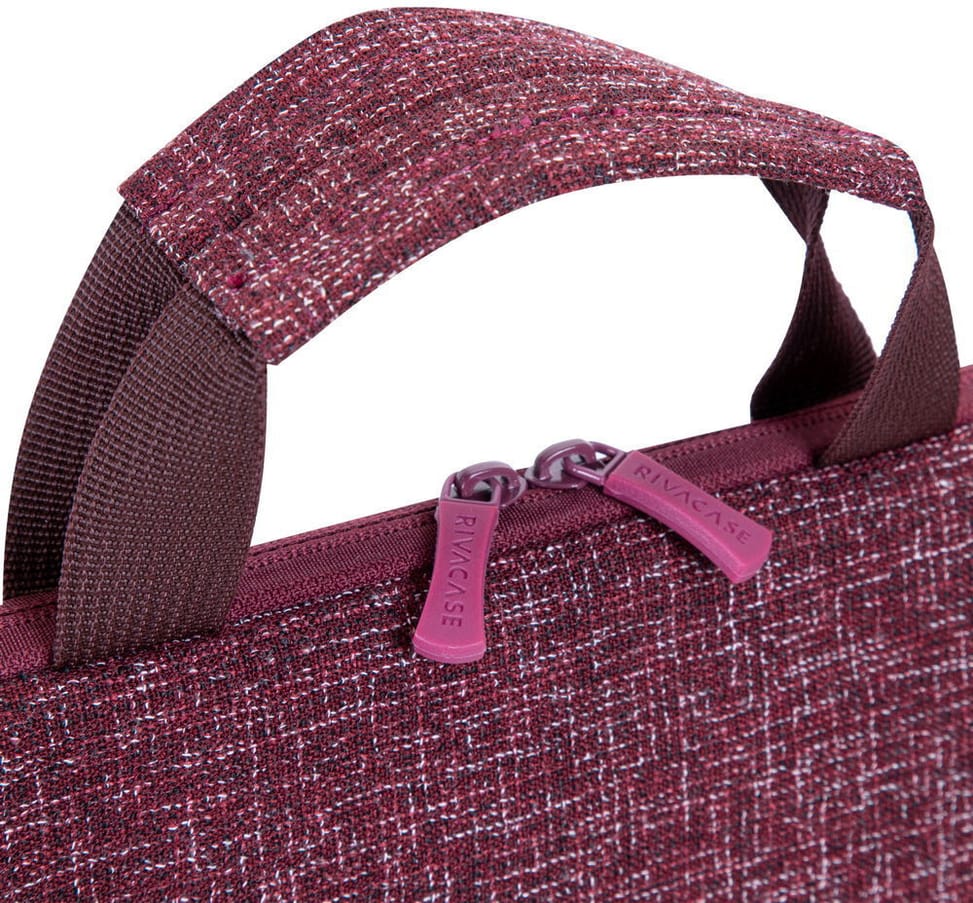 Housse avec poignées Rivacase Anvik 7913 rouge bourgogne pour MacBook Pro 14 et ordinateurs portables 13.3" (7913 burgundy red)