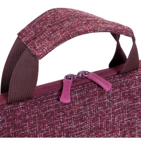 Housse avec poignées Rivacase Anvik 7913 rouge bourgogne pour MacBook Pro 14 et ordinateurs portables 13.3" (7913 burgundy red)
