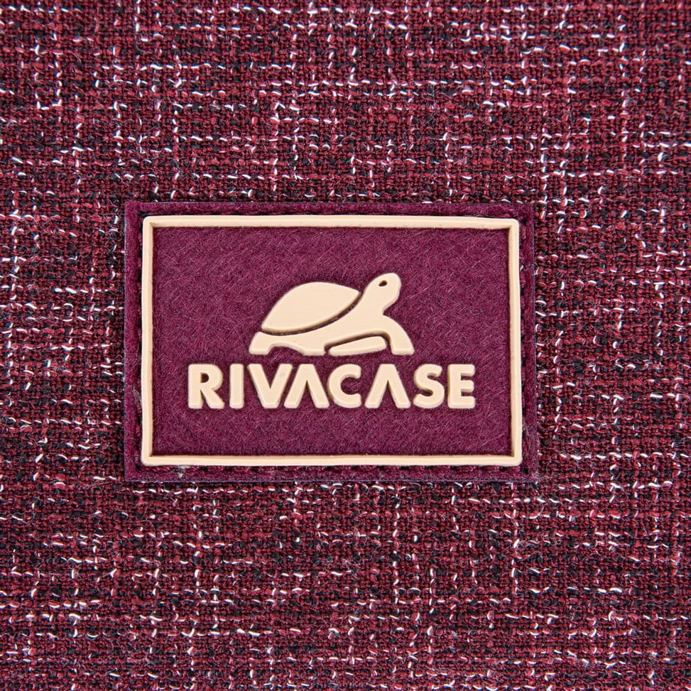 Housse avec poignées Rivacase Anvik 7913 rouge bourgogne pour MacBook Pro 14 et ordinateurs portables 13.3" (7913 burgundy red)