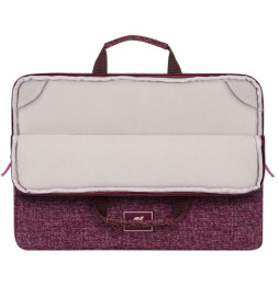 Housse avec poignées Rivacase Anvik 7913 rouge bourgogne pour MacBook Pro 14 et ordinateurs portables 13.3" (7913 burgundy red)