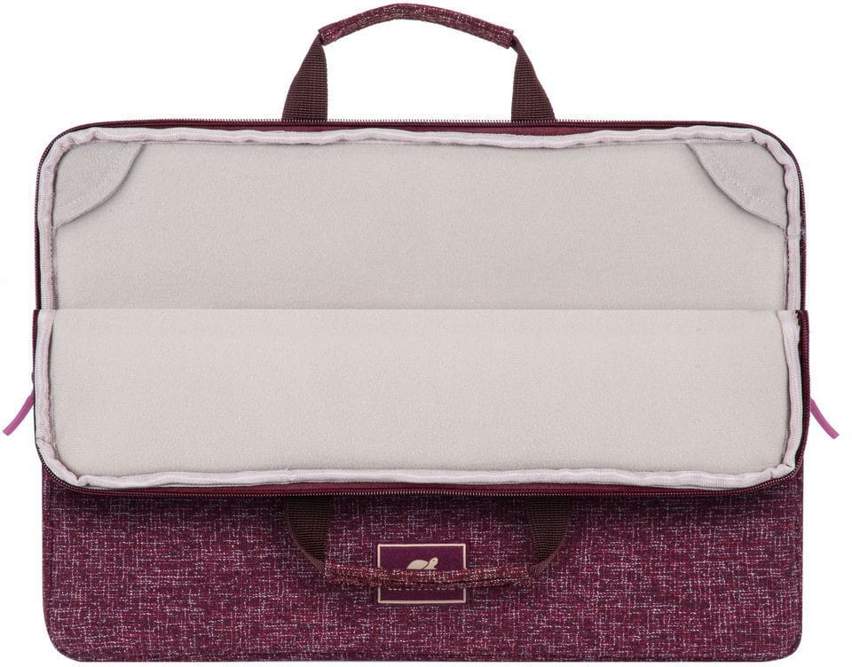 Housse avec poignées Rivacase Anvik 7913 rouge bourgogne pour MacBook Pro 14 et ordinateurs portables 13.3" (7913 burgundy red)